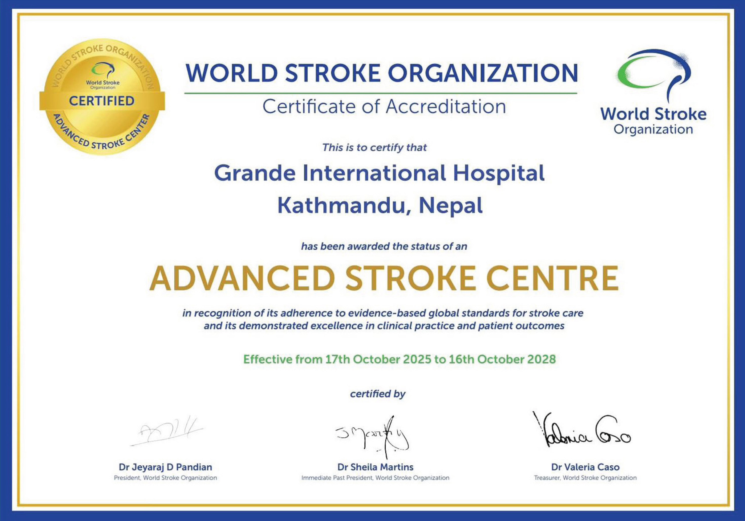 Advanced Stroke Center